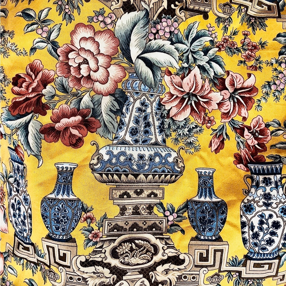 Braemore Design Vat Color Screen Print Fabric